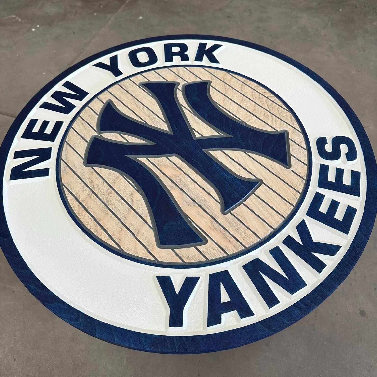 New York Yankees Wood Sign - Etsy
