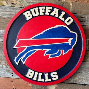 Buffalo Bills Wood 3-D Wall Art