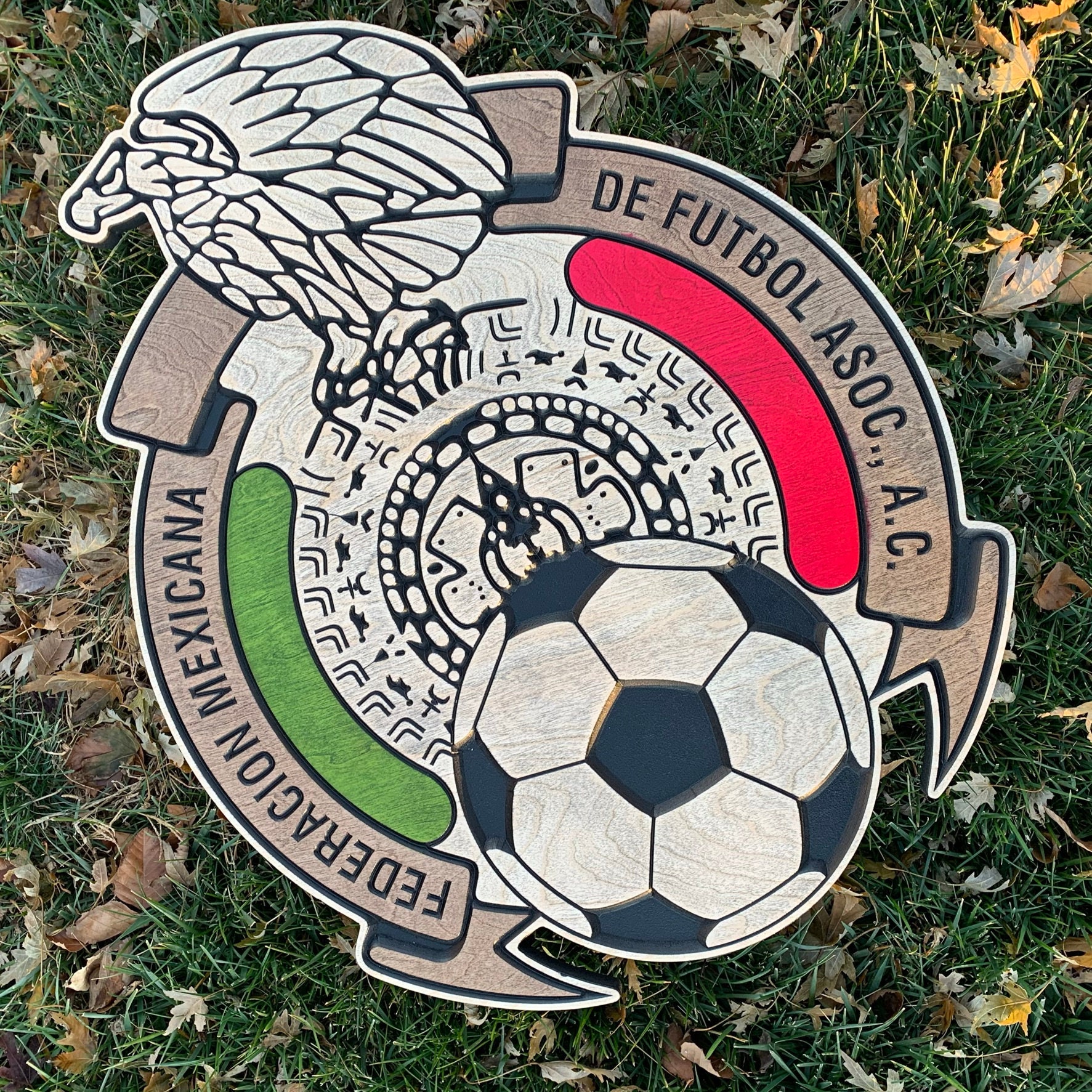 メキシコ代表サッカー 3D 木製看板 - Etsy 日本