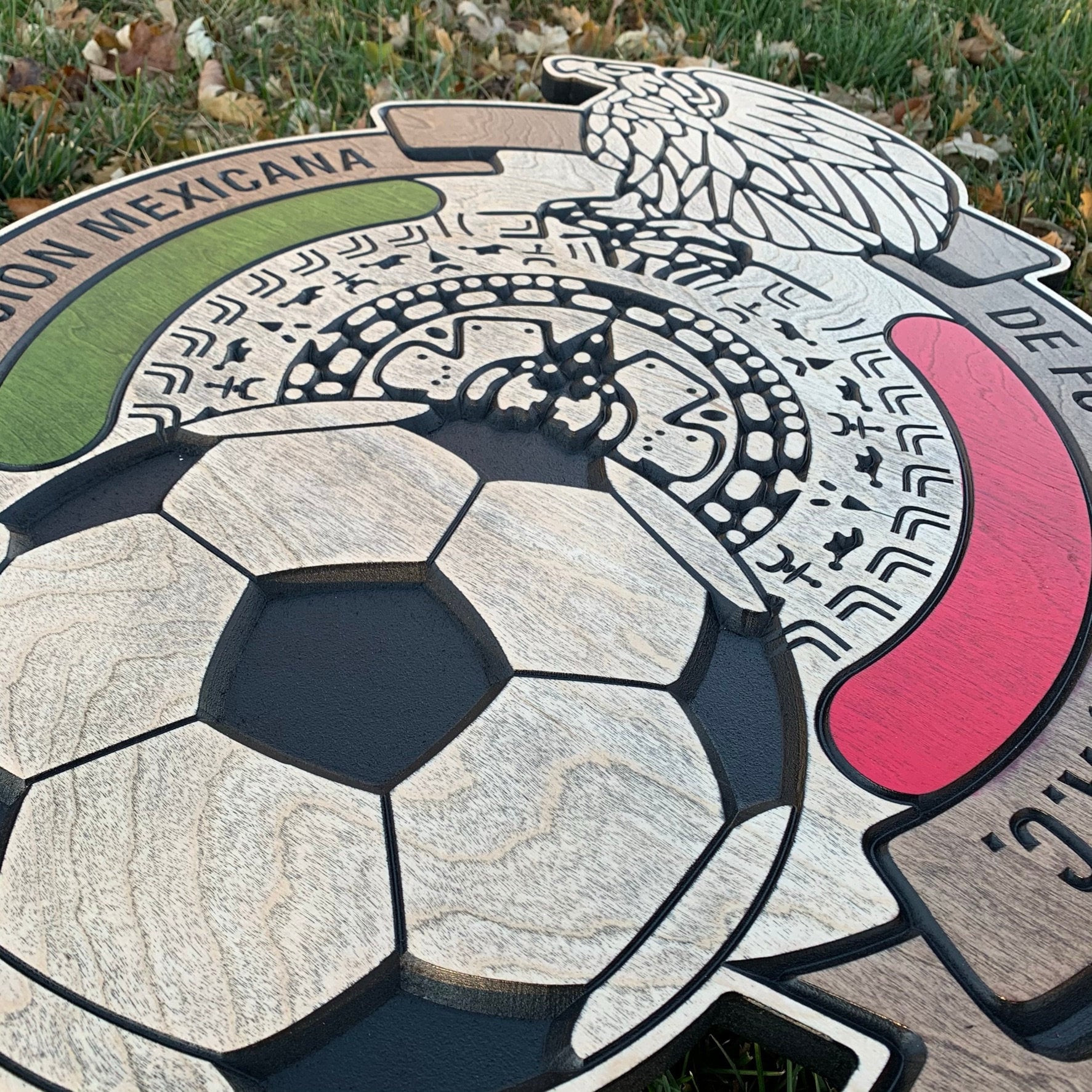 メキシコ代表サッカー 3D 木製看板 - Etsy 日本