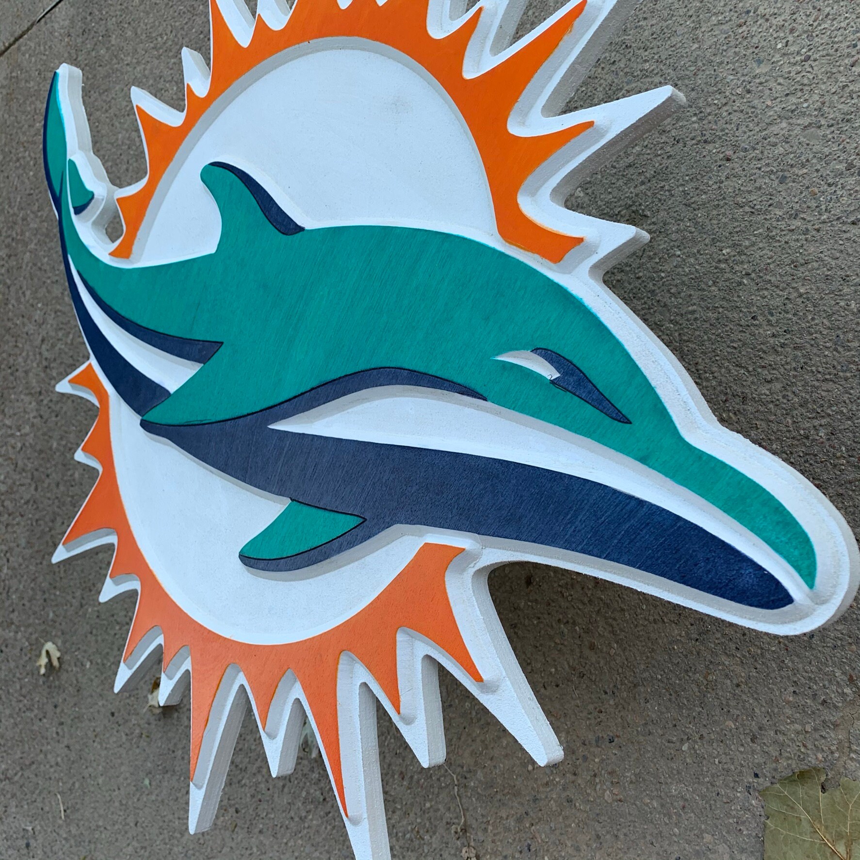 Miami Dolphins Wood Sign Wall Decor - Etsy