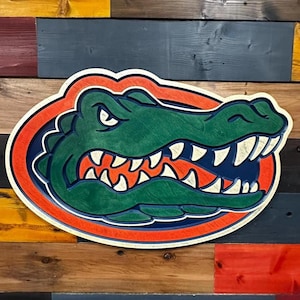 Florida State Gators 3D wood Sign