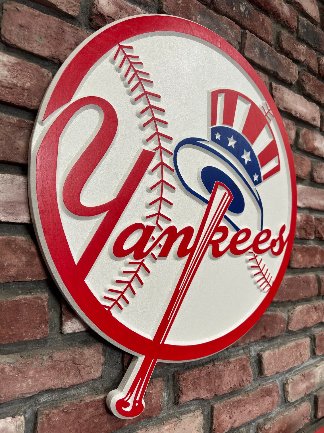 New York Yankees Wood Sign - Etsy