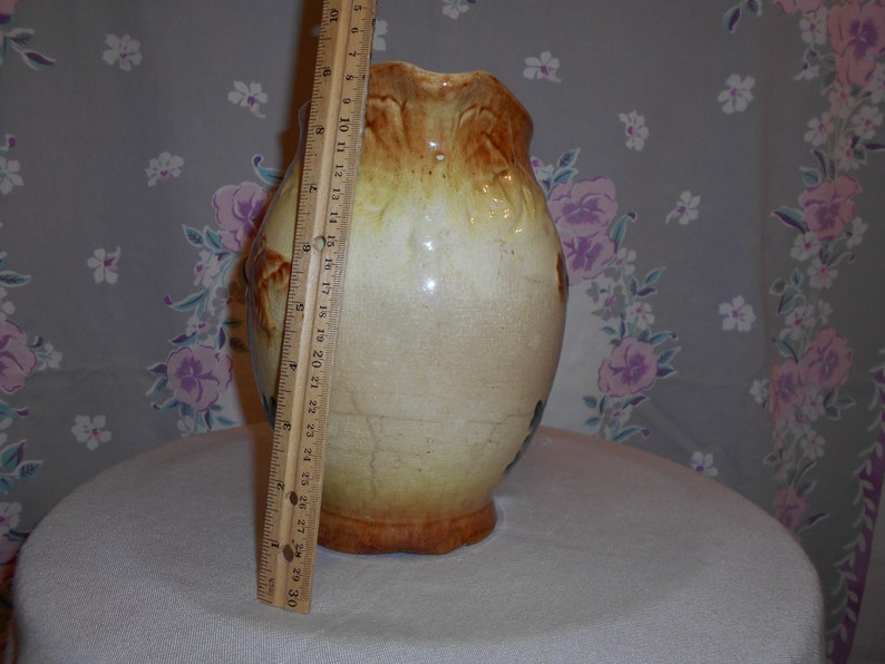 Pre-1916 Roseville Pottery Hand Painted Pitcher
