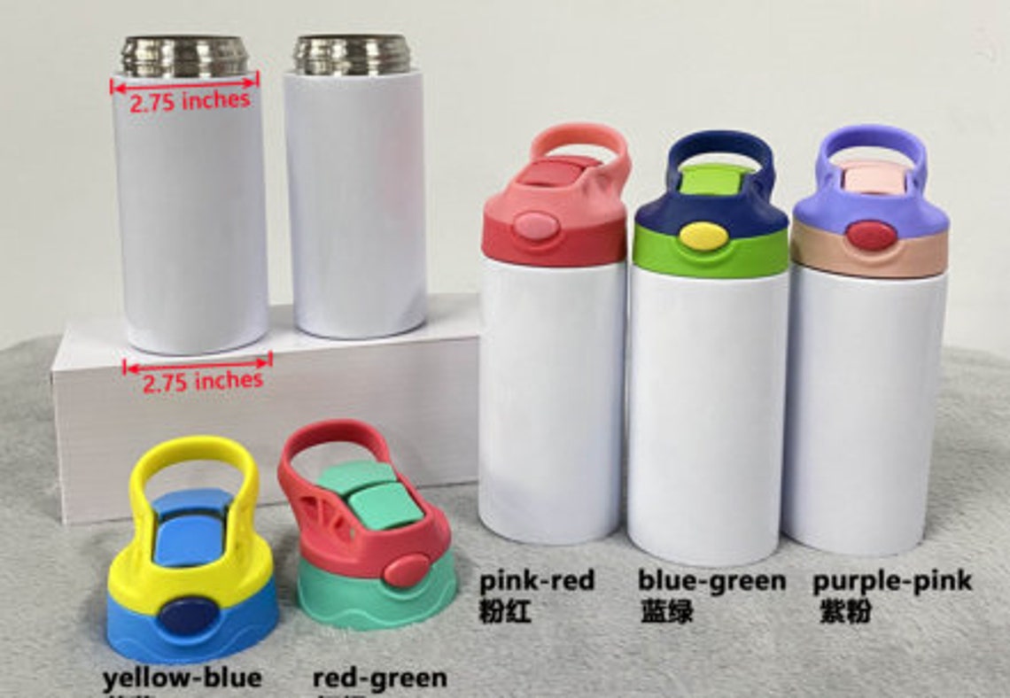 Kids Sublimation Blank Water Bottle. Sublimation bottles. Etsy