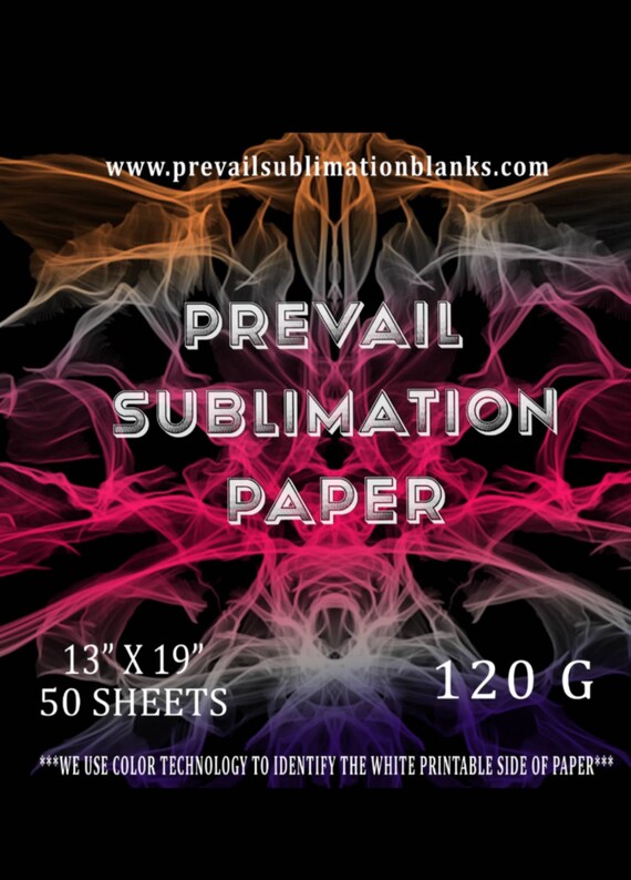 Prevail Sublimation Paper. Sublimation Supplies. Sublimation Wrap. Paper  for Sublimation. Paper for Tumblers. Sublimation Blanks 