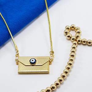 Gold-Plated Mini Bag Car Charm Evil Eye Car Decor, Evil Eye Car Decor,  Turkish Amulet for Car Hanging,  Car Mirror Hanging Gift