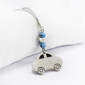 Blue Evil Eye Bead Car Decor, Blue Car Mirror Hanging Accessories, Evil Eye Car Accessories, Custom Car Accessories, New Car Gift