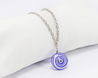 Adorno para coche con cuentas de ojo turco de cristal de Murano, accesorios para colgar en el espejo retrovisor, accesorios para coche con ojo turco, accesorios para coche, regalo para coche nuevo con ojo turco