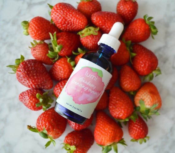 strawberry face serum