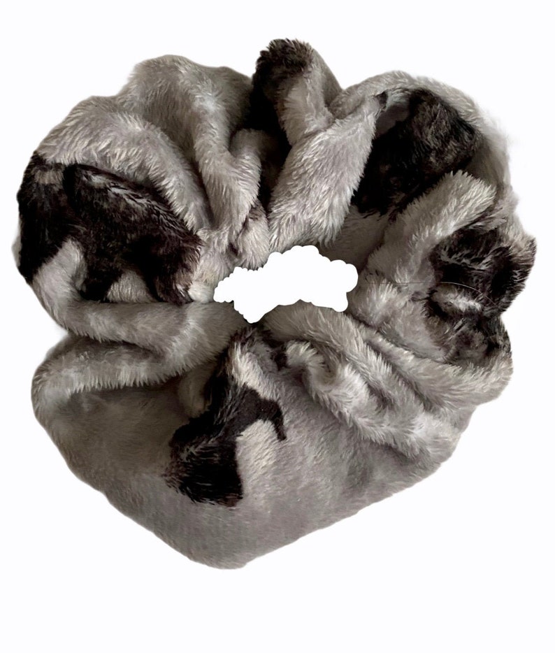 Scrunchies By Mar Handmade Animal Collection Black Bear Scrunchie