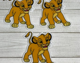 Lion King Simba Hakuna Matata shirt Iron on Transfer fabric 8x10-5x7-3x3