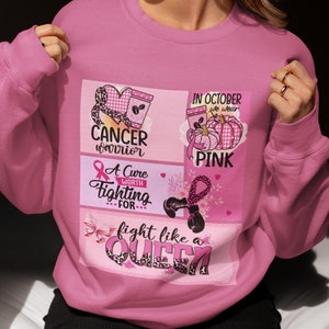 Breast Cancer Awareness Sweatshirt: Pink Warrior Support Hoodie
