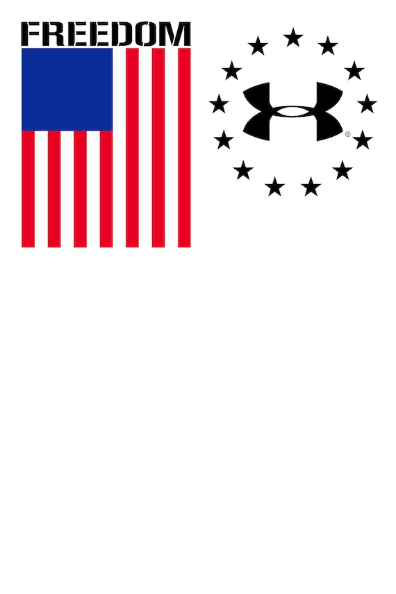 Under Armour Freedom Svg Etsy