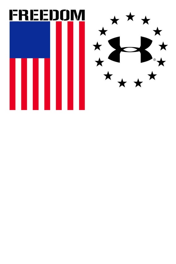 Under Armour Freedom Svg Etsy