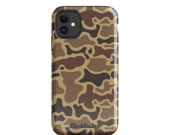 Retro Duck Camo iPhone Tough Case
