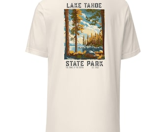 Retro Lake Tahoe State Park T-shirt