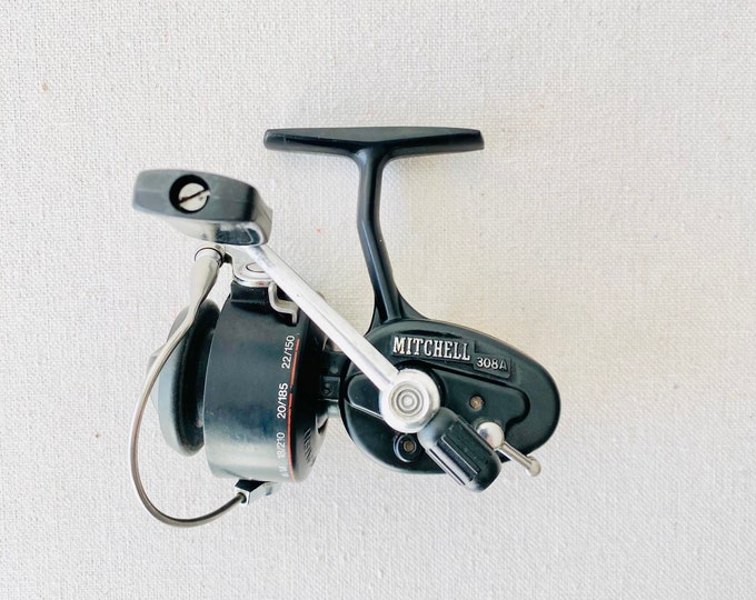Moulinet Mitchell 308A Vintage – Fabriqué En France, Pour Pêche Au Carnassier
