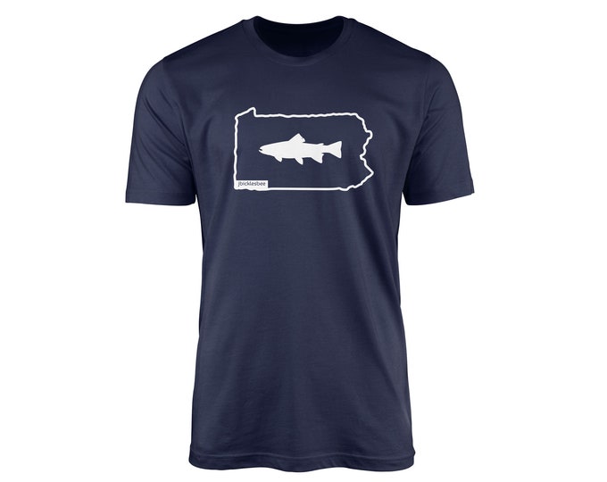 Keystone State Trout Fishing Tee Fish PA T-Shirt | JBicklesbee