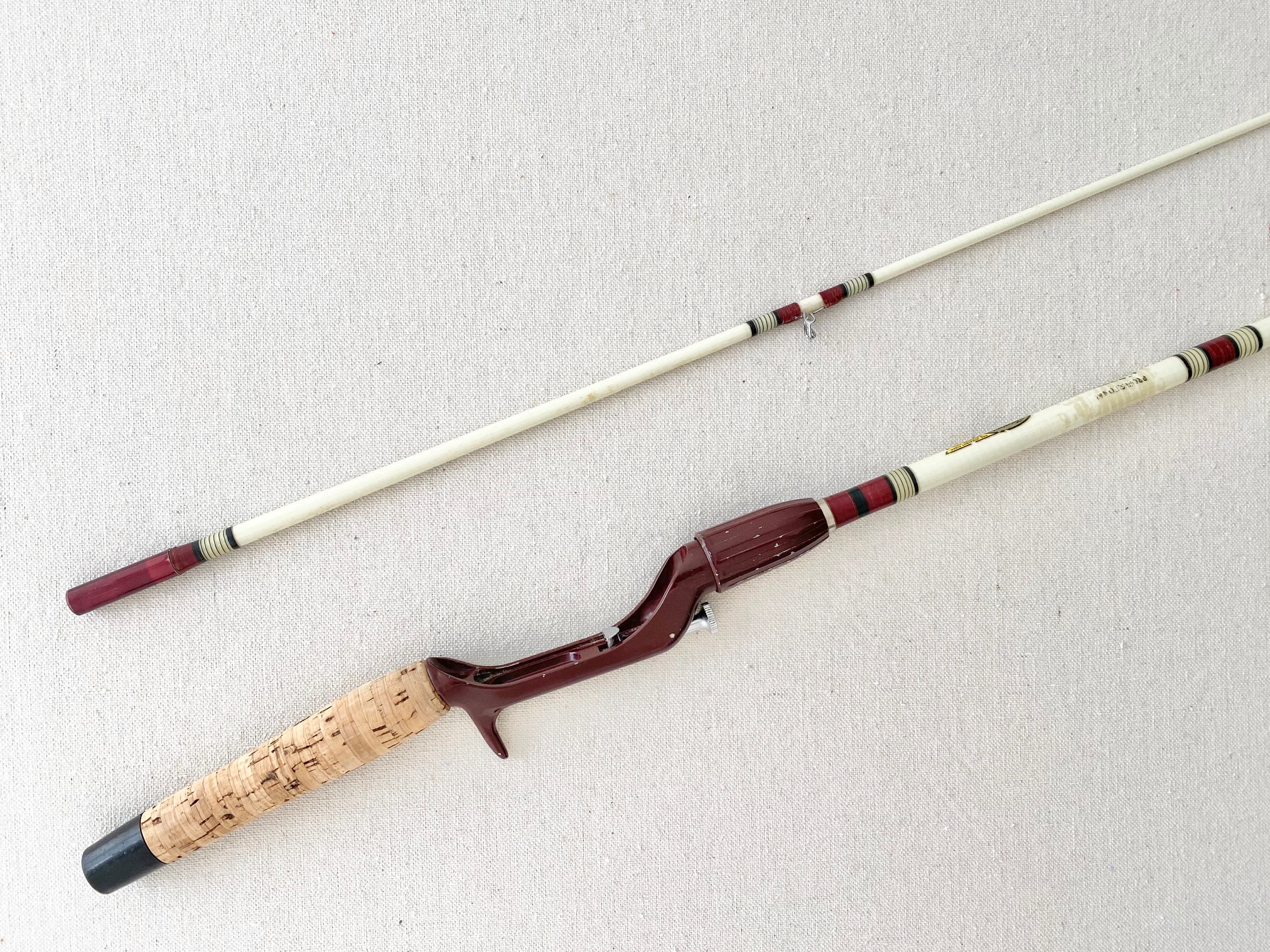 Vintage Shakespeare Fishing Wonderod PB-500M 6 Pro Kwik Taper Bait Casting  Rod in Great Shape 