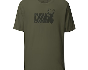 Public Land Owner T-shirt | Military Green