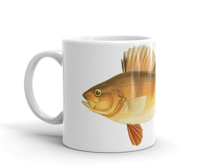 Yellow Perch  Coffee Mug | JBicklesbee