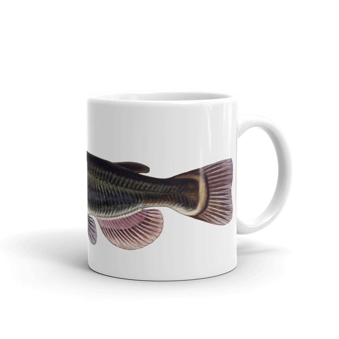 Catfish Coffee Mug Jbicklesbee | Etsy