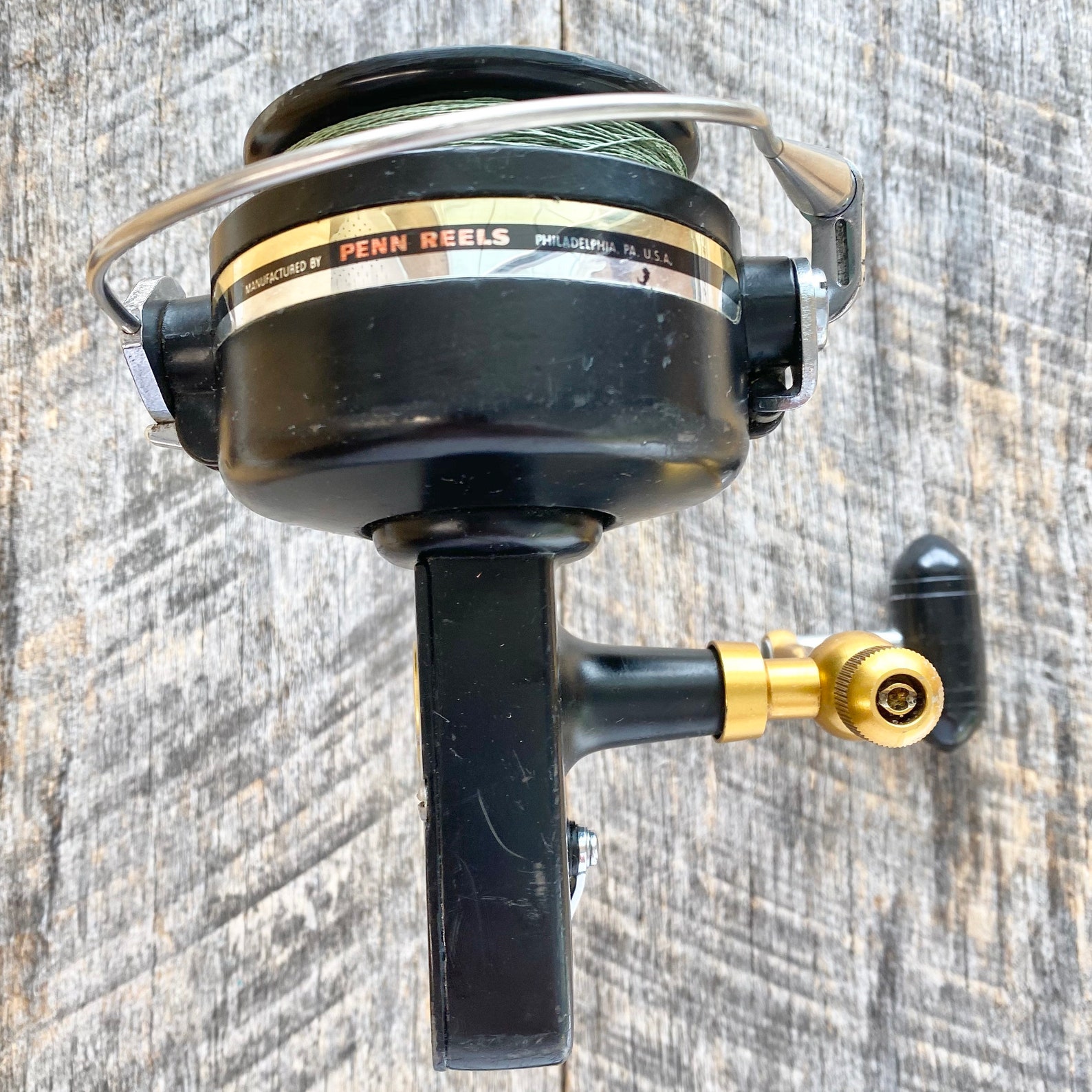 Vintage USA Penn 704Z Spinning Reel Etsy