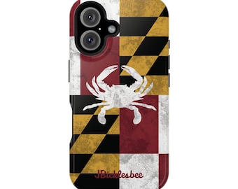Maryland Flag Crab MagSafe iPhone Case