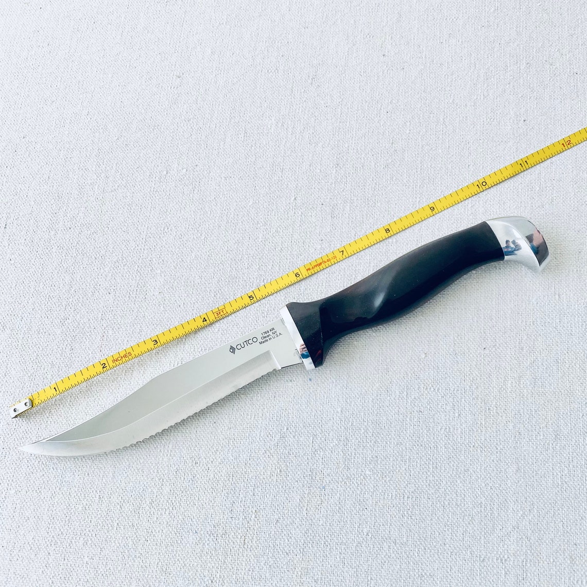 Vintage USA Cutco Serrated Hunting Knife Etsy