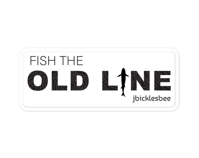 OLD LINE Trout Fish Maryland Sticker | JBicklesbee