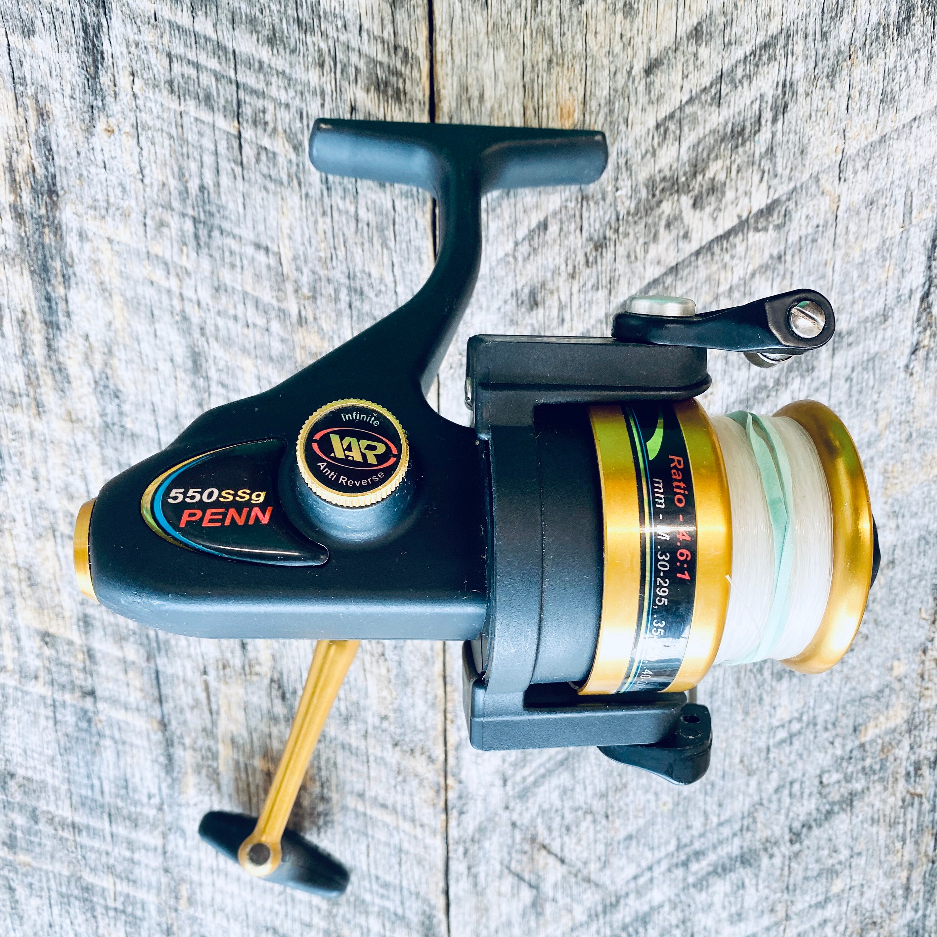 Vintage USA Made Penn 550 SSG Spinning Reel
