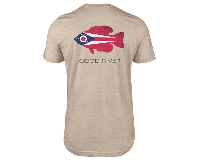 GOOD RIVER Fish Ohio Rock Bass Tee | JBicklesbee