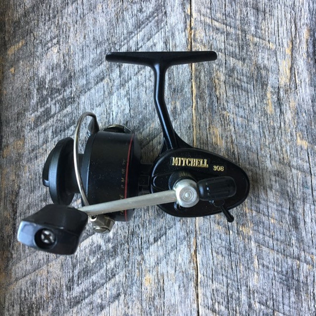 A Vintage 1960s Mitchell 308 Small Fishing Reel - Ireland