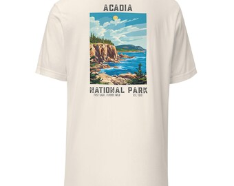 Retro Acadia National Park T-shirt