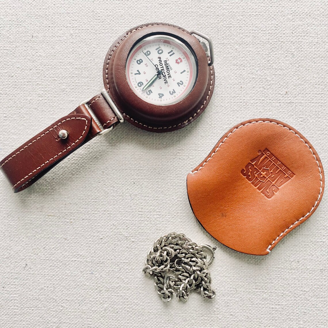 Vintage Swiss Army Mens Pocket Watch Marlboro Unlimited II Etsy
