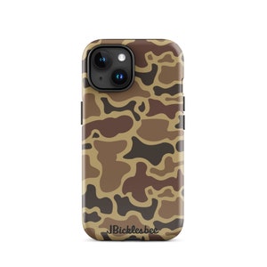 Coque d'iPhone camouflage rétro canard