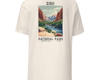Retro Zion National Park T-shirt