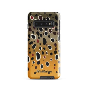 Brown Trout Pattern Samsung Tough Case