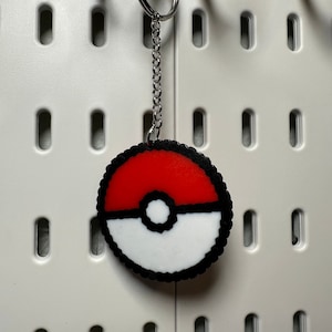 Pokeball Keychain