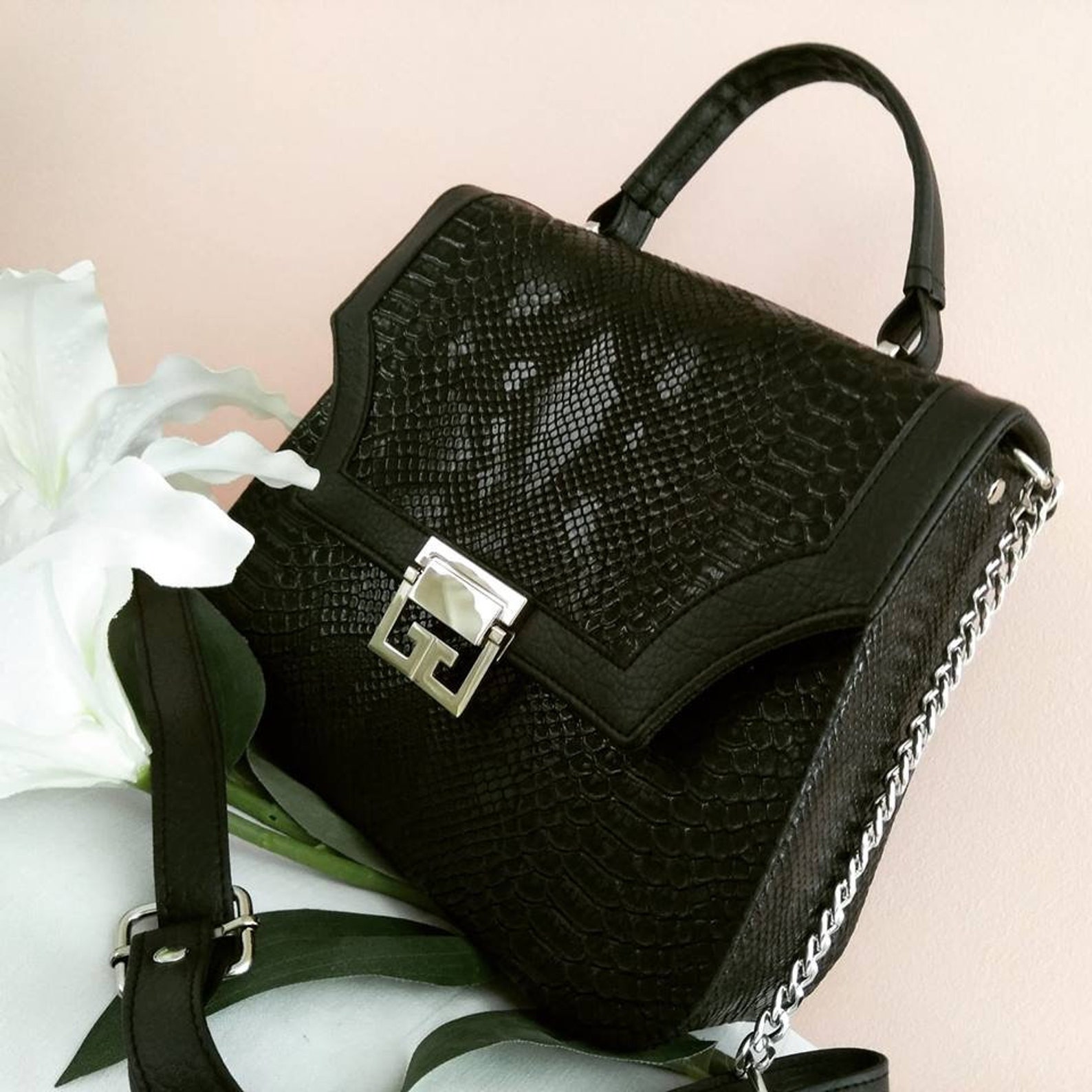 Handbags, Purses for Women, Vegan Leather, Bags, Shoulder Bag, Gift for