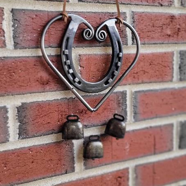 Horseshoe Wind Chime Etsy