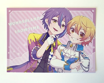 PRSK Rui and Tsukasa (Ruikasa) A5 size print