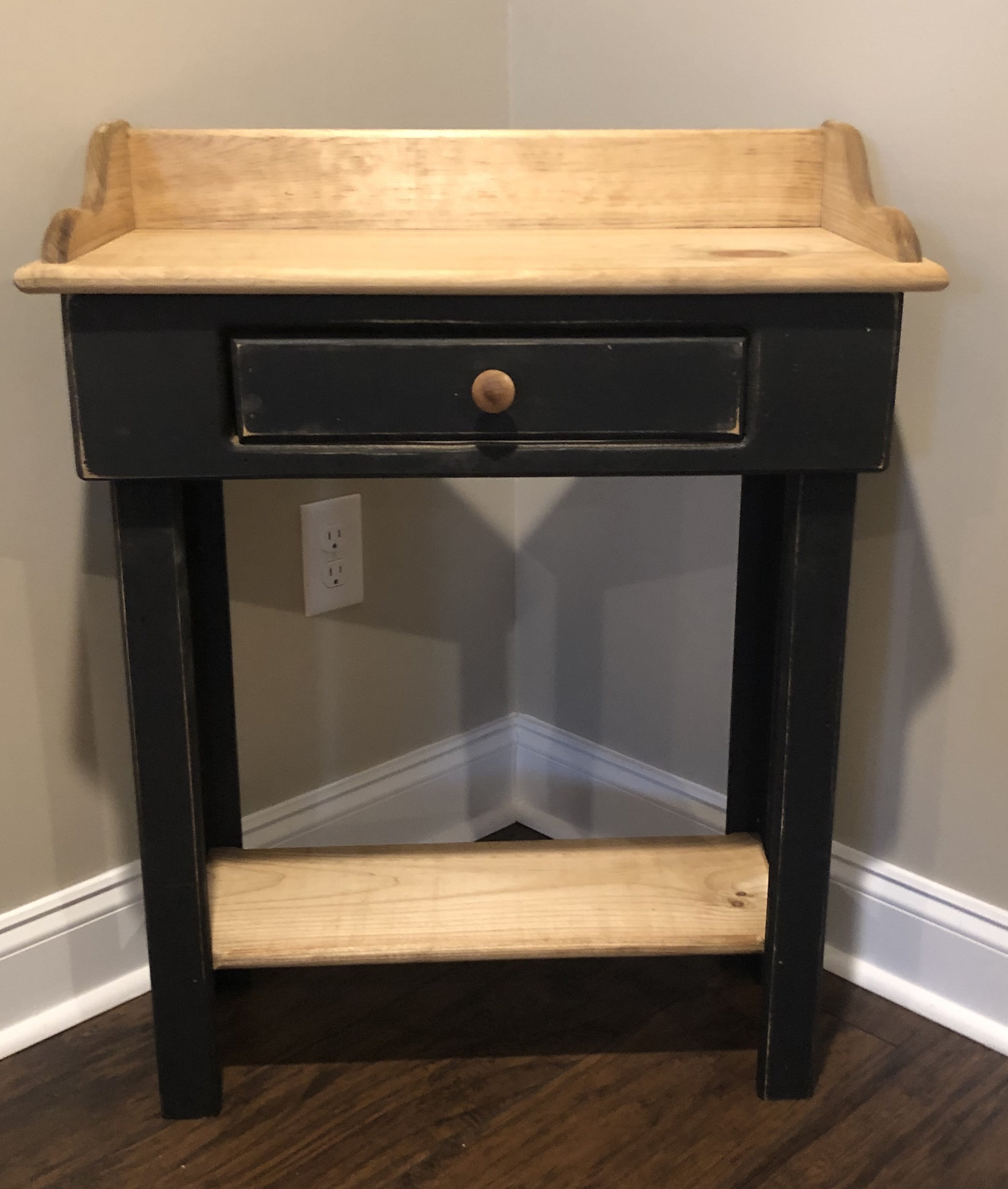 Black Entryway Table Etsy