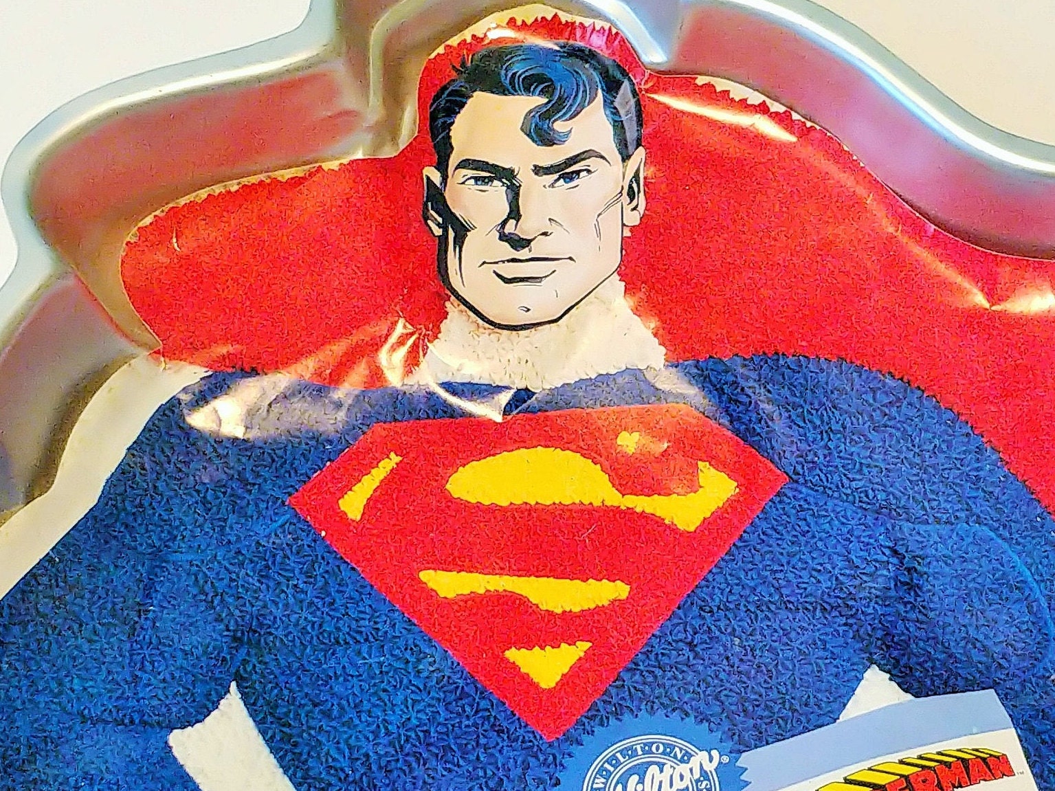 Wilton superman cake clearance pan