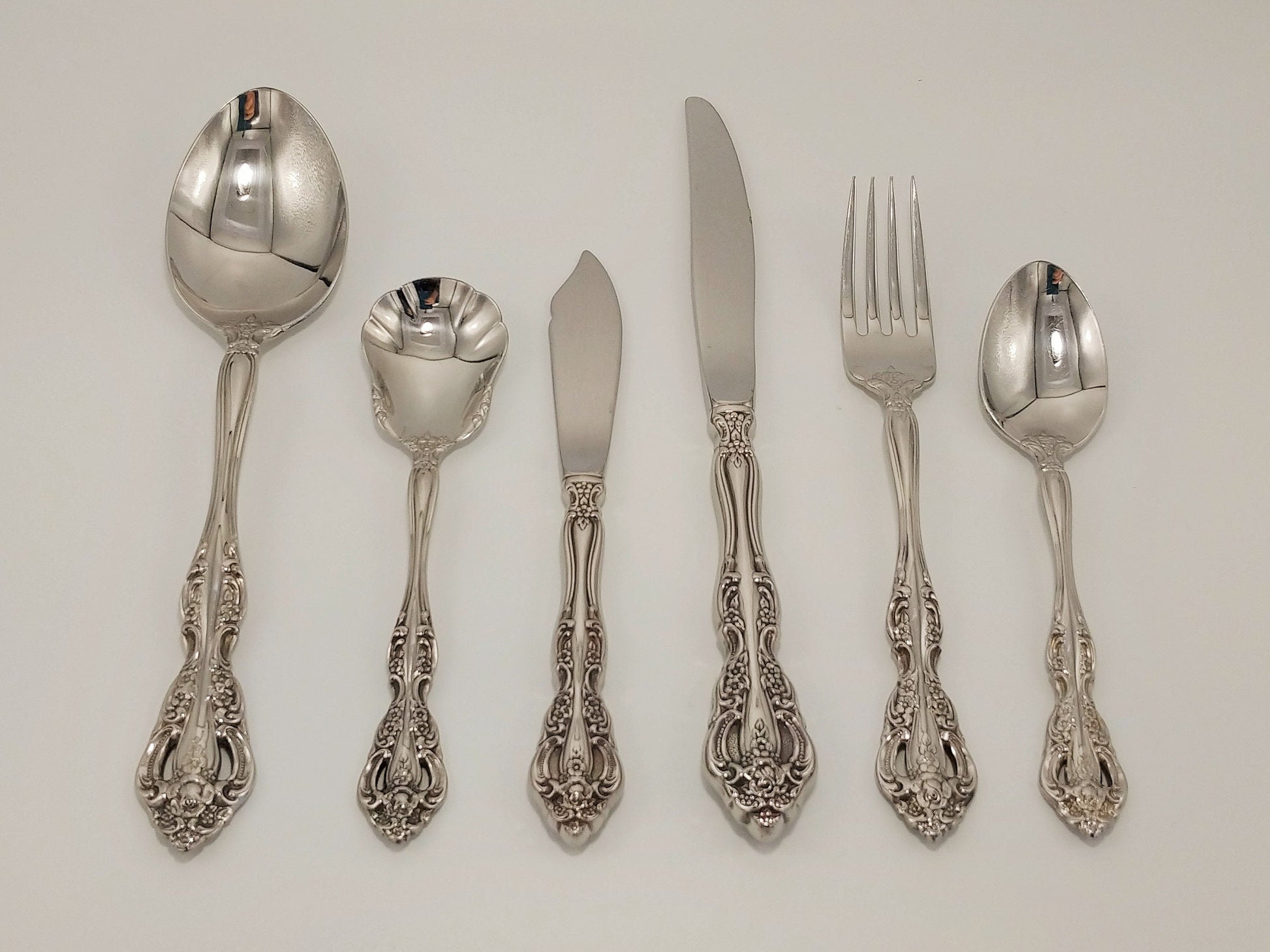 Oneida Stainless Steel Michelangelo Flatware Etsy