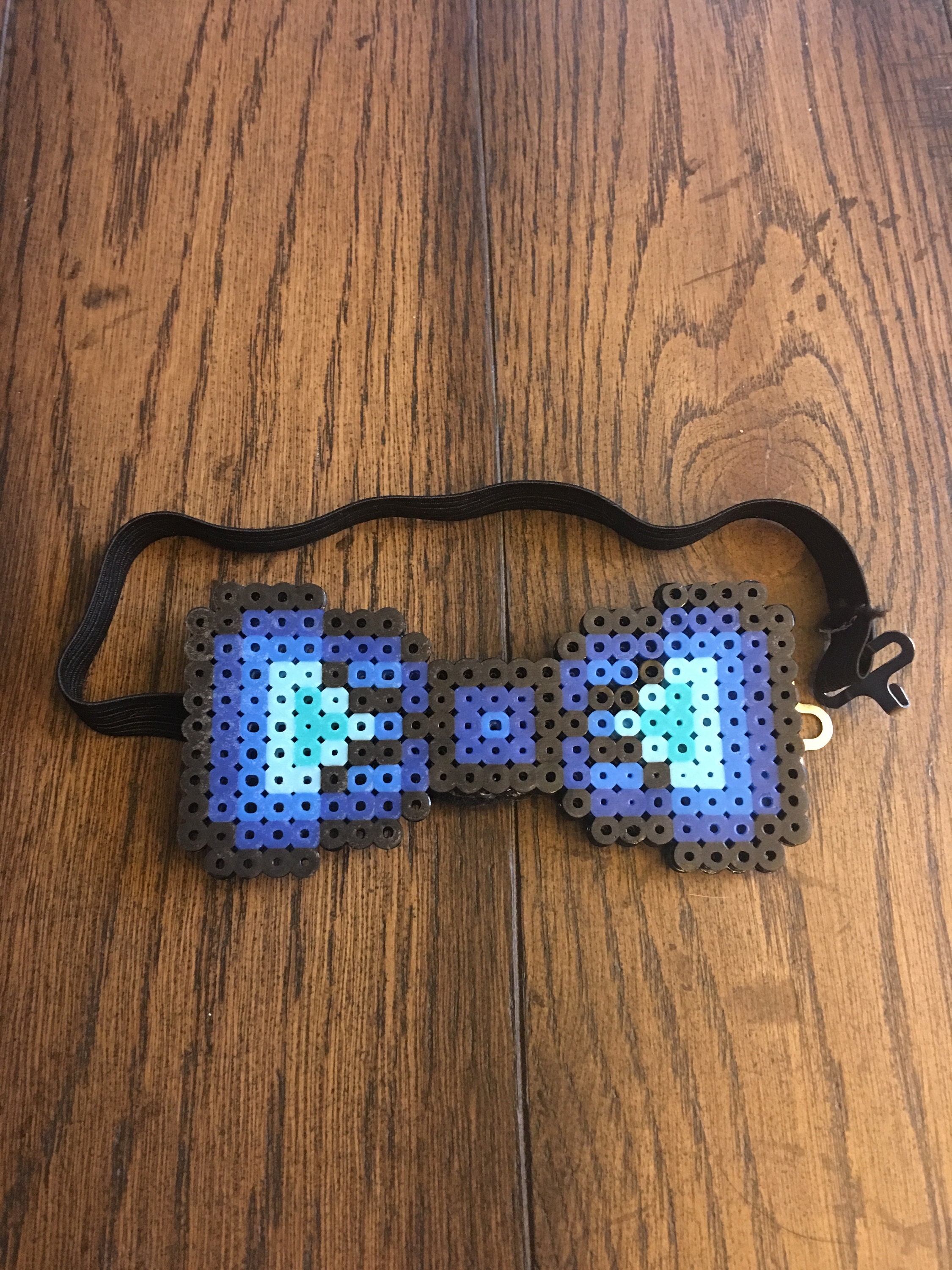 Elope Pixel Bow Tie – Papillon Ispirato A Minecraft, In Feltro Morbido Con Fascia Elastica – Unisex Per Halloween E Cosplay - 3