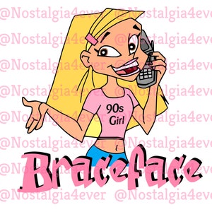 Braceface All grown up 90s kids PNG clipart