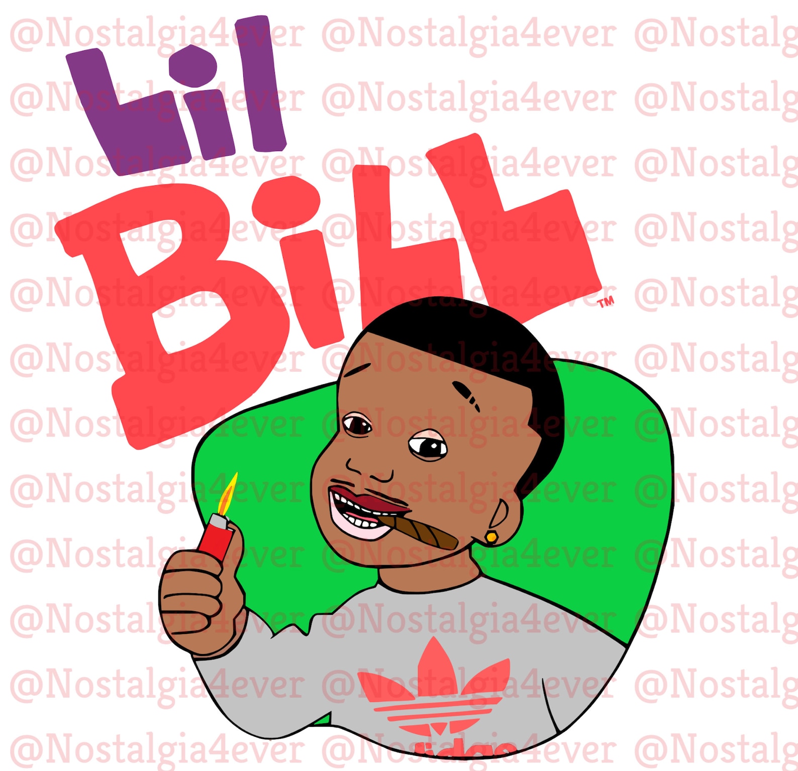 Lil Bill Artpngfiledigitaldownload - Etsy