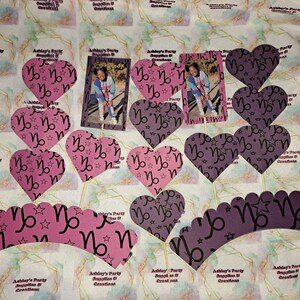 16 count custom themed cupcake toppers and wrappers